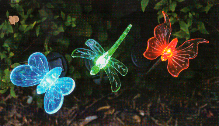 Sanscape Solar Lights at Work